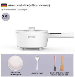 ankale electric frying pan steaming cooker dormitory student pot multifunctional all-in-one hot pot pot pot home electric cooker