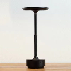 Rechargeable Aluminum Alloy Table Lamp LED Touch Night Light 3 Color Adjustable Brightness Wireless Reading Lamp for Restaurant Hotel Bar Bedroom Decor Light-152c4c8b