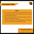 WASHABLE FILTER AHU | FILTER UDARA |  20 MM | 350 GRAM. 