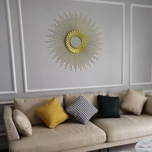 ยุโรปโลหะตกแต่งผนังระเบียงห้องนั่งเล่นผนังแขวนผนังตกแต่งร้านอาหารผนังตกแต่งผนังแขวนเครื่องประดับ