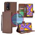 CASE HP VIVO Y12S / VIVO Y20 / VIVO Y20i / VIVO Y20S - CASING DOMPET - FLIP COVER LEATHER- SARUNG HP. 