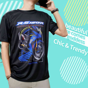 สามารถเลือก 2 สี ขาว และน้ำเงิน เพื่อให้เสื้อกีฬาสกรีนลายมอเตอร์ไซค์สุดเท่ และมีประสิทธิภาพ 🌟