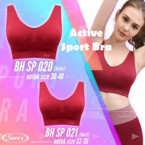 Sorex Bra Sport Stretch SP021 - SP020 - SP023 / BH Sport Gym Senam Sorex SP 021 - SP 020 - SP 023