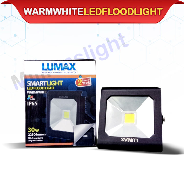 SALE โคม FLOODLIGHT LED LUMAX SMART LIGHT 30 วัตต์ / IP65 | Lazada.co.th