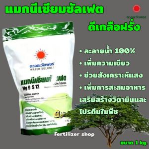 แมกนีเซียมซัลเฟตMgso4(แบรนด์)1Kg(ดวงตะวันเพชร)