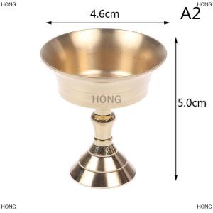 💞【Special price】💖HONG Multi-Size Golden copper Alloy candle Holder แท่งเทียนประดับบ้าน