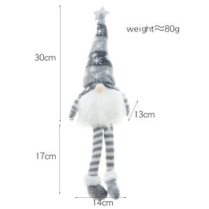 Christmas LED Light Up Glow Gnome Christmas Faceless Doll Decorations Home Christmas Ornament Xmas Navidad Natal New Year