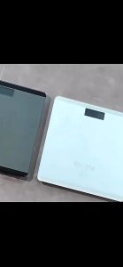 Digital LCD electronic body scale smart body scale tempered glass panel high precision Bluetooth rechargeable smart electronic weight loss and body fat scale