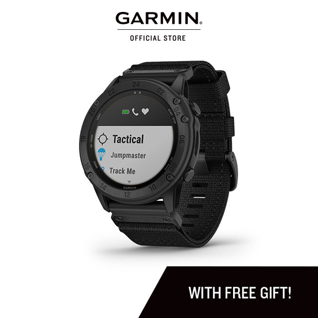 Garmin Tactix Delta Solar Edition Solarpowered Tactical GPS Watch with Nylon Band Lazada