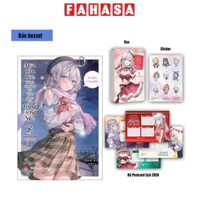 Fahasa - Sách - Arya Bàn Bên Thỉnh Thoảng Lại Trêu Ghẹo Tôi Bằng Tiếng Nga - Tập 8 - Bản Boxset - Tặng Kèm Boxset + Sticker + Bộ Postcard Lịch 2026