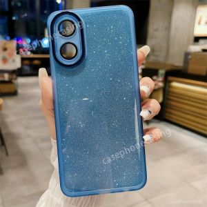 Vỏ cho Oppo RENO 8 t 5g reno8 t 8 t reno8t reno8 4G 5g 2023 vỏ điện thoại với long lanh vòng bảo vệ ống kính máy ảnh của điện thoại rõ ràng Vỏ lưng bằng mềm silicon