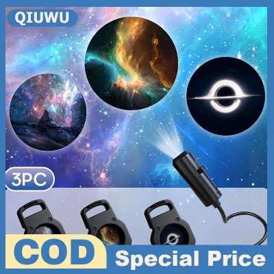QIUWU Led USB chiếu ánh sáng 3/6PCS nhiều mô hình đêm đèn có thể điều chỉnh cho kỳ nghỉ bên phòng chiếu sáng