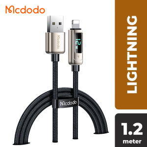 Mcdodo 6A Fast Charging Cable Digital Display Supercharge Quick Charge For iPhone Lightning Type C Micro Usb
