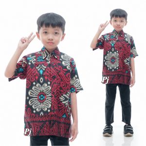 Baju batik couple keluarga bisa pisah baju couple keluarga dress batik anak cewek cowok