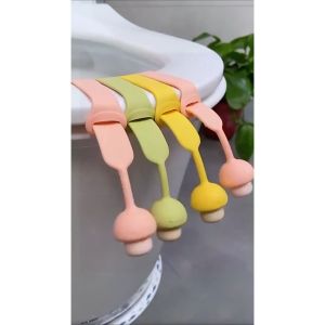 Màu Ngẫu Nhiên Dây Silicon Lật Nhấc Nắp Bệt Bồn Cầu - Bảo Đảm Vệ Sinh Cho Gia Đình Sản Phẩm Tiện Dụng Cho Nhà Tắm-ESTLA
