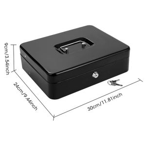 Mini Strongbox Protable Key Safe Box Key Locker Mini Steel Piggy Bank Safe Box Storage Hidden Money Coin Cash Jewellery With Drawer Carry Box