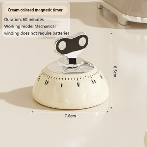 Kebidumei Creative Kitchen Cooking Timer Digital Ma-gnetic Mini Timer Count Down Study Alarm 60 Minutes Timing Baking Cooking Reminder