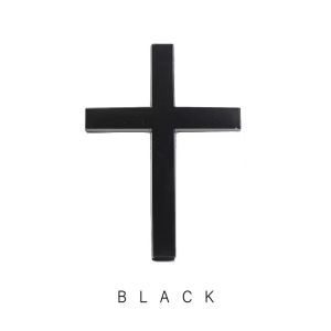 3D Christ Crosses Badge Sticker Decal Adhesive Metal Crosses Decal Decoration Emblems Badges Sticker for Vehicle Truck