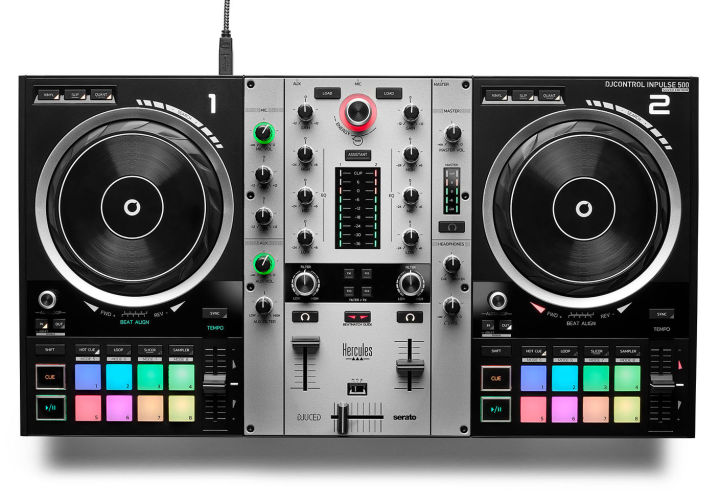Hercules%20DJControl%20Inpulse%20500%20Silver%20Edition%20*%E0%B8%82%E0%B8%AD%E0%B8%87%E0%B9%81%E0%B8%97%E0%B9%89%E0%B8%A3%E0%B8%B1%E0%B8%9A%E0%B8%9B%E0%B8%A3%E0%B8%B0%E0%B8%81%E0%B8%B1%E0%B8%99%201%E0%B8%9B%E0%B8%B5*%202-channel%20DJ%20controller%20-%20Image%202