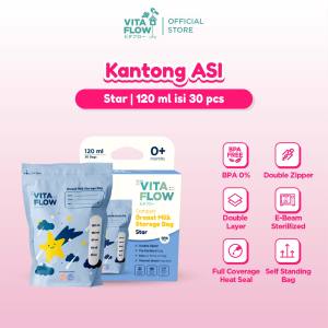 Vitaflow Kantong ASI 120ml Star
