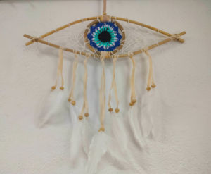 Handmade Dream Catcher for Wall Hangings | Home Decor for Positive Energy Decorative Showpiece | Bedroom Balcony Decor (Pack of 1 pc)