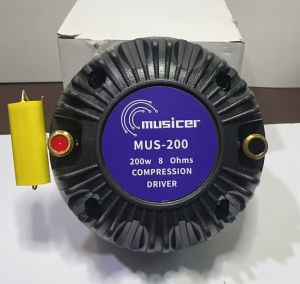 MUSICER MUS-200 200W RMS 8ohms Titanium Compression Driver Unit Tweeter With Capacitor