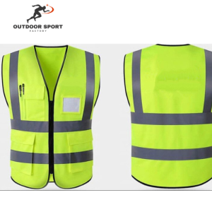1pcs Safety Vest For Motorcycle traffic Night construction rider best Reflectorvest Fluorescent Waistcoat