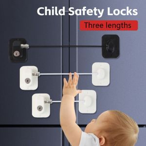 VBGG Protection Equipment Window Lock Plastic Children Security Protector Safety Locks Durable Solid Color Drawer Lock Anti Open