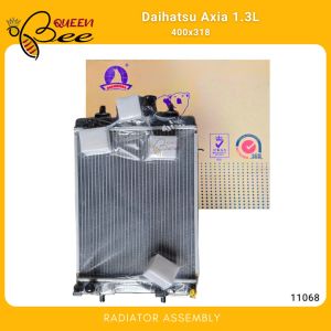 QUEENBEE 11068 Daihatsu Axia 1.3L 2015 Radiator Assembly M/T Manual Transmission 1ROW (Polar)