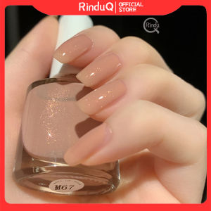 【RinduQ】8ml nước sơn móng tay thường  Son gel lạnh tự khô   Nail Polish   Quick Dryater Based Nail Polish