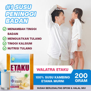 Etaku Susu Tinggi Kalsium Peninggi Badan Anak Remaja Dewasa Susu Kambing Etawa Murni