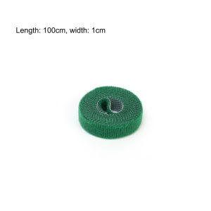 1/3/5/10M Plant Ties Nylon Plant Bandage Tie Home Garden Plant Shape Tape Hook Loop Bamboo Cane Wrap Support Accessories