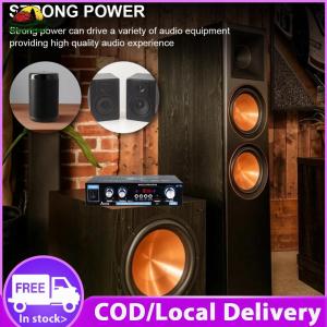 【Clearance Sale】 Bluetooth-Compatible 12V/110-240V Home Power Amplifier Stereo Audio Amplifier
