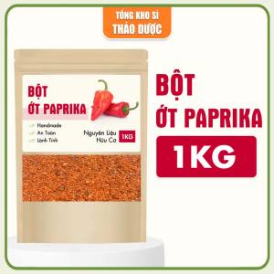 Bột ớt paprika 1kg bột ớt cựa gà cay vừa gia vị làm kim chi sốt chấm nấu mỳ cay chuẩn vị