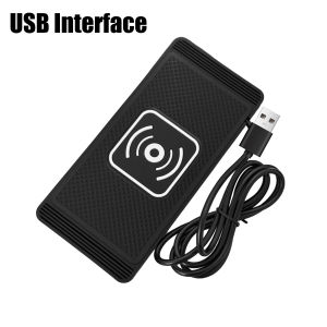 Car Wireless Charger Silicone Non Slip Pad Stand Dock 15W for iPhone 15 14 13 12 Samsung Car Wireless Phone Chargers Fast Charge