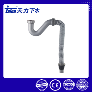 Talea Kitchen Sink P-Trap Flexible Anti-Odor Drain Hose Extension Pipe 45.2mm (GN025C011)