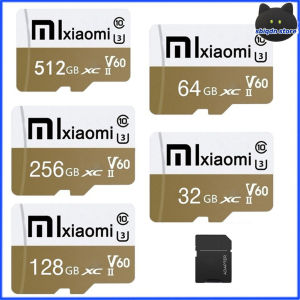 🎊XIAOMI Pro การ์ดไมโคร Tf 13GB 32GB 64GB 128GB 256GB 512GB การ์ดแฟลชการ์ดชิ้นส่วนทีเอฟเอสดีขนาดเล็ก C10การ์ดความจำ TF สำหรับโทรศัพท์กล้อง MP4