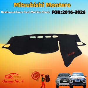 Mitsubishi Montero GLS GLX GT 2016-2025Onwards Car Dashboard Cover Dash Mat Sun Shade