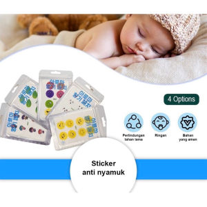 Sticker Pengusir Anti Nyamuk Mosquito Repellent Patch Baby / Anak Anti Nyamuk Isi 16 Pcs SH B37