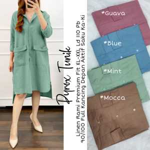 Tunik wanita jumbo - Tunik wanita ld 110 muat sampai bb 80 kg - Atasan wanita modern