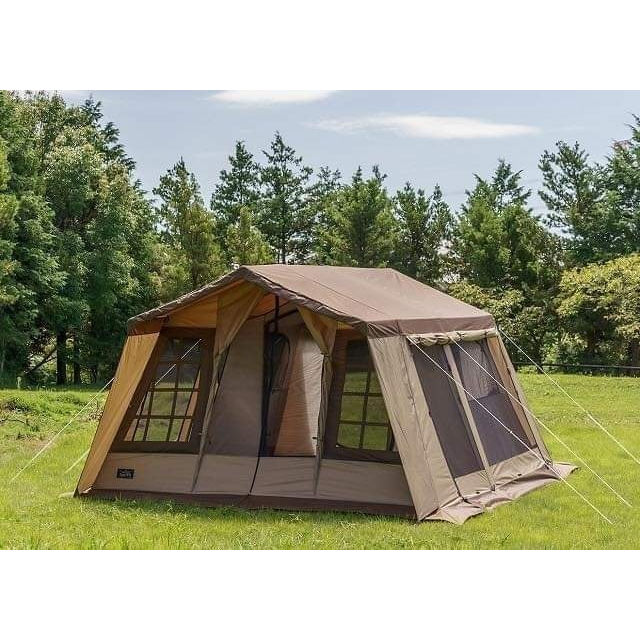 OGAWA TENT Owner Lodge ミネルバ II 2588 OGAWA (オガワ) ロッジテント 2588 ミネルバⅡ 約350×400×215cm 4～5人