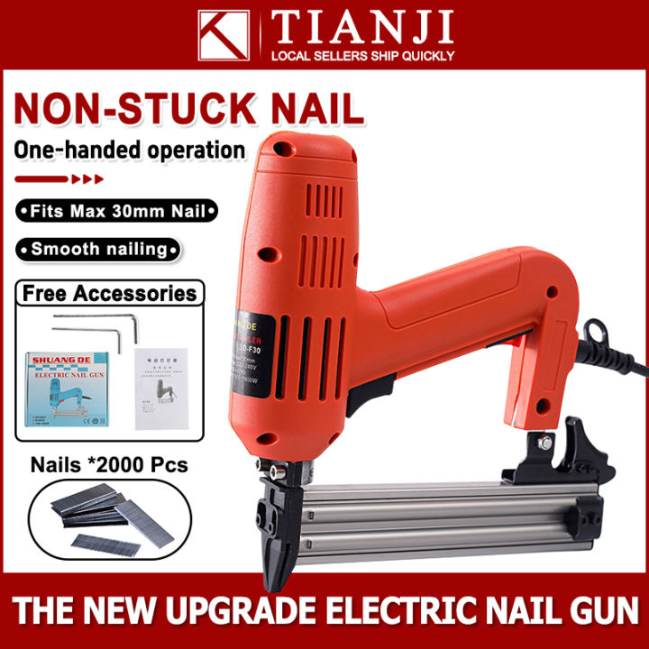 6 in 1 Cordless Staple Gun - Versatile & Powerful Tool