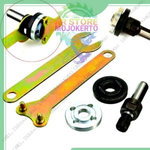Diskkn!! Hand Gerinda / Pegangan Model Atas Konektor Sambungan Gerinda M10