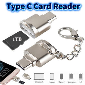 Mini Type C Micro SD TF Memory Card Reader OTG Adapter USB 3.1 Portable