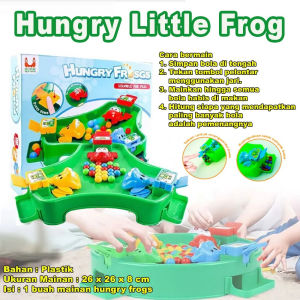 Mainan Kodok Scramble Game Hungry Frog