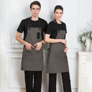 adjustable apron baking coffee shop chefs work clothes apron restaurant apron work clothes apron