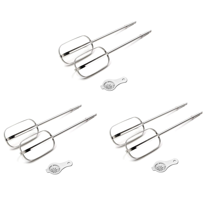 3X Egg Beater/Beater Whisk for Kenwood HM520/Tefal Handheld Mixer