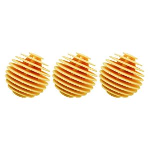 KANNERT 3pcs Hộ gia đình Bóng giặt bằng cao su mềm Chống vướng víu Tái sử dụng Bóng giặt quần áo máy giặt Di động Đầy màu sắc Bóng làm mềm vải Dành cho máy giặt