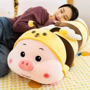 GẤU BÔNG HEO ONG THÚ BÔNG HEO COSPLAY ONG SIZE LỚN GẤU BÔNG HEO MINISO MỀM MỊN CAO CẤP CHO BÉ