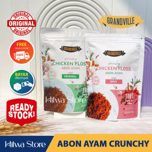 Grandville Abon Crunchy - Abon Cipung | Ayam Ori & Spicy - Ikan Ori & Spicy - Sapi Ori & Spicy